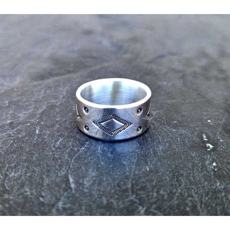 Ring 925 silver "Medecine man"