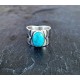 Bague Turquoise Argent 925 "Sun Rays"