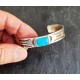 Bracelet Turquoise Argent 925 "Sun Rays"