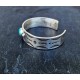 Bracelet Turquoise Argent 925 "Hogan"