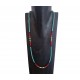 Matubo turquoise blue native necklace